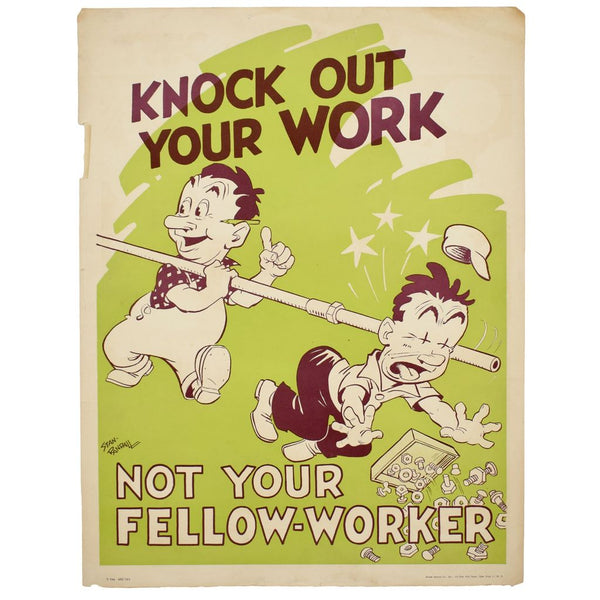 Collection of 28 Work Safety and Other Work-Related Posters