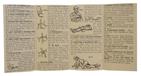 First Aid for Fighting Men.