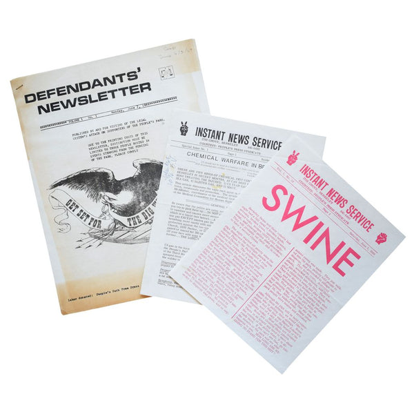 Collection of Material on the Battle for People’s Park