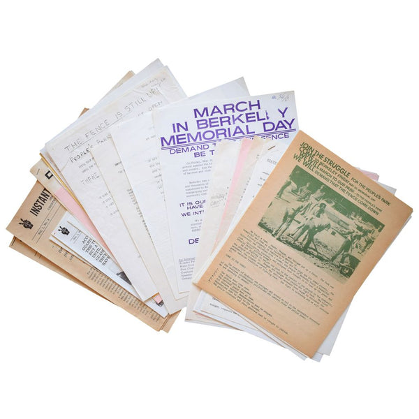 Collection of Material on the Battle for People’s Park