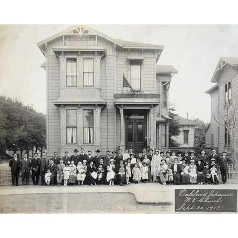 Collection of Photographs Showing the Japanese Methodist Episcopal Church in Oakland over 50 Years [with] Material Documenting Lake Park Methodist Church
