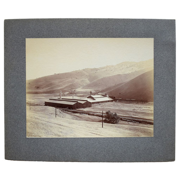 Thirteen Mounted Photographs of the Tesla Coal Mines and Carnegie, California