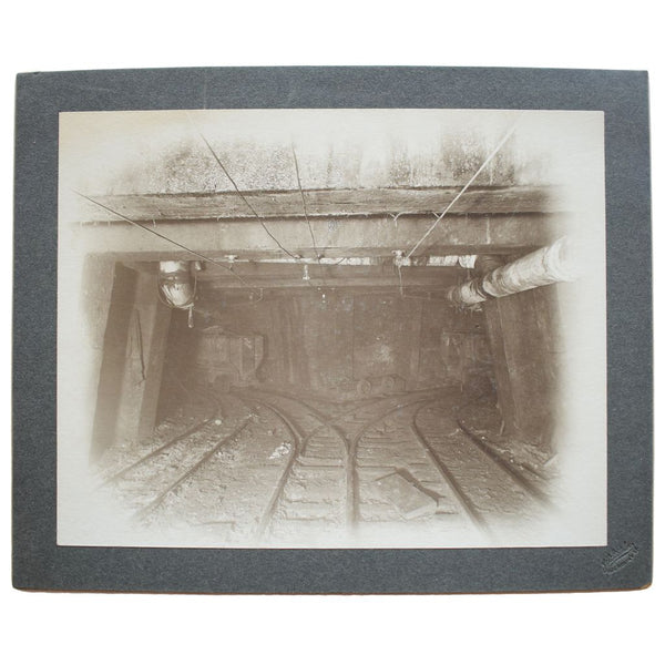 Thirteen Mounted Photographs of the Tesla Coal Mines and Carnegie, California