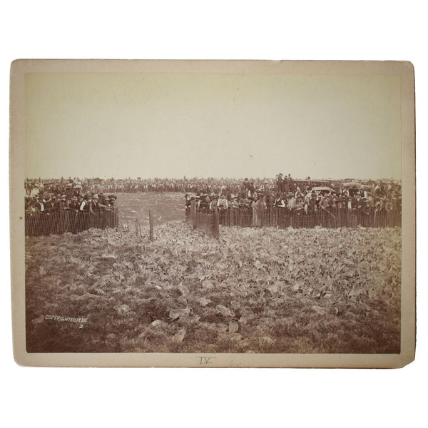 Six Photographs from the Grand Army Rabbit Drive in Fresno on March 12, 1892 [with] Two Photographs from a Later Rabbit Drive