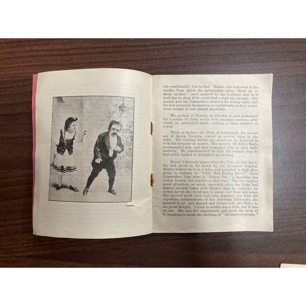 The Life and Travels of Mrs. Gen. Tom Thumb (Countess Magri) and Biographical Sketch of Count and Baron Magri. [with] Ten CDVs of Mr. and Mrs. Tom Thumb [with] Calling Card of Countess M. Lavinia Magri (Mrs. General Tom Thumb).