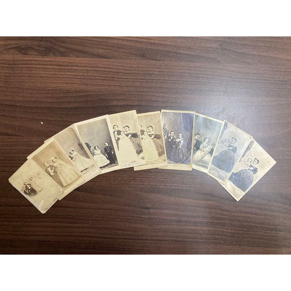 The Life and Travels of Mrs. Gen. Tom Thumb (Countess Magri) and Biographical Sketch of Count and Baron Magri. [with] Ten CDVs of Mr. and Mrs. Tom Thumb [with] Calling Card of Countess M. Lavinia Magri (Mrs. General Tom Thumb).