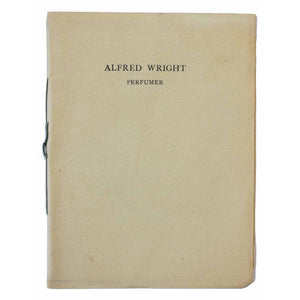 Alfred Wright Perfumer. Trade Price-List.