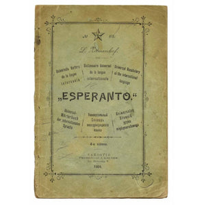 Esperanto. Universata Vortaro de la lingvo internacia / Dictionnaire Universel de la langue internationale / Universal Vocabulary of the international language ...