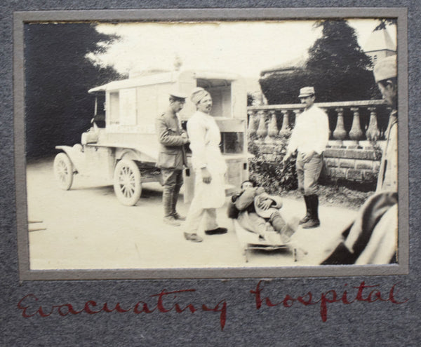 Photograph Album Compiled by an American Ambulance Driver during WWI